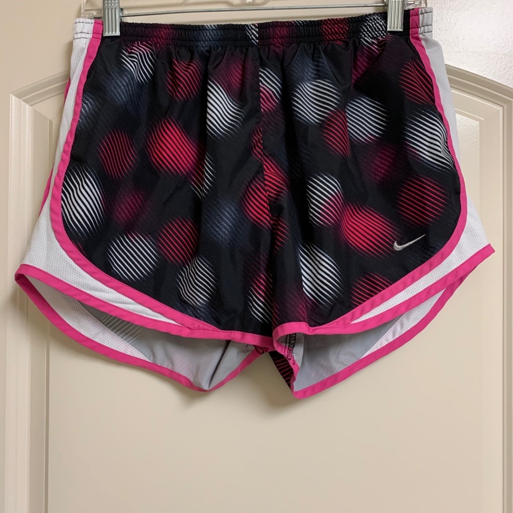 Pink and Black Nike Shorts